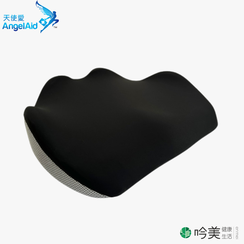 AngelAid 天使愛 倍爾適 4D 多點支撐坐墊|人體工學減壓坐墊,久坐族首選 45x38x9.2cm - 吟美健康