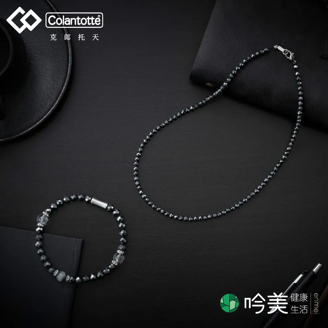 多切面裸磁石x天然石手環