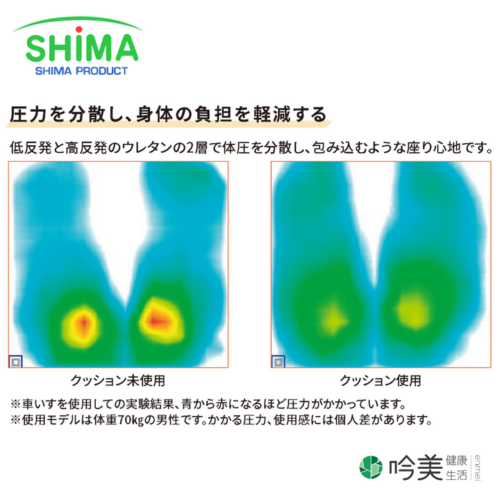 日本 shima 減壓坐墊 推薦 吟美